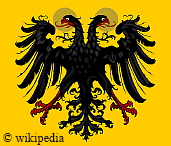 Banner des Heiligen rmischen Reiches deutscher Nation nach 1400 in nimbierter Version
